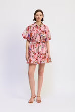En Saison Leah Bubble Belted Mini Dress