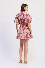 En Saison Leah Bubble Belted Mini Dress