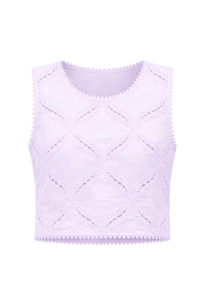 Allison Everly Tank Orchid