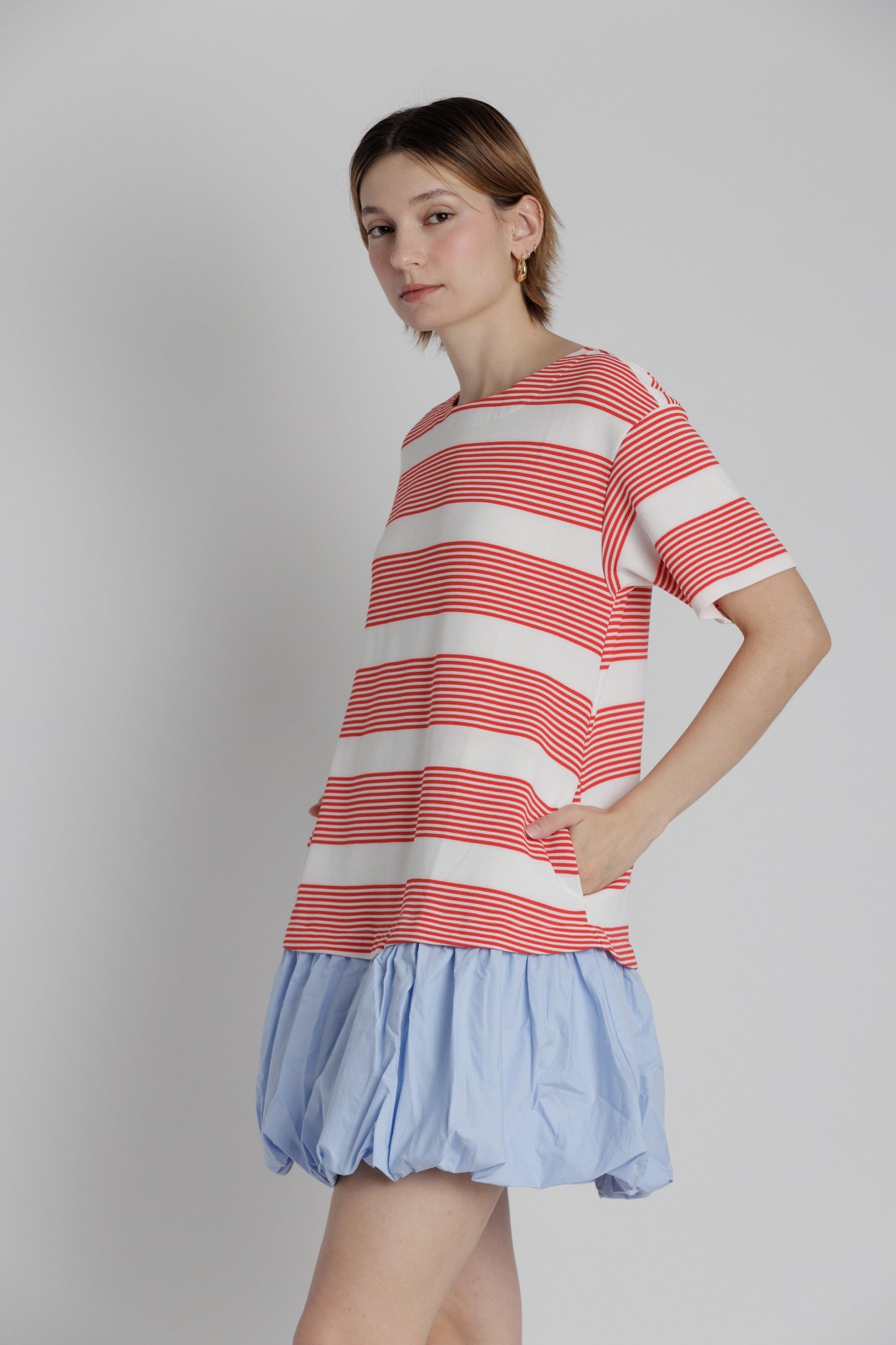 Aje Bubble Hem Dress