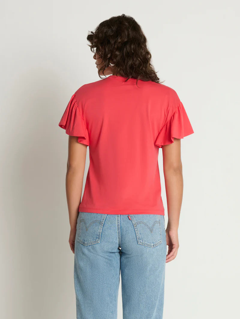 Nation Camille Flutter Sleeve Top