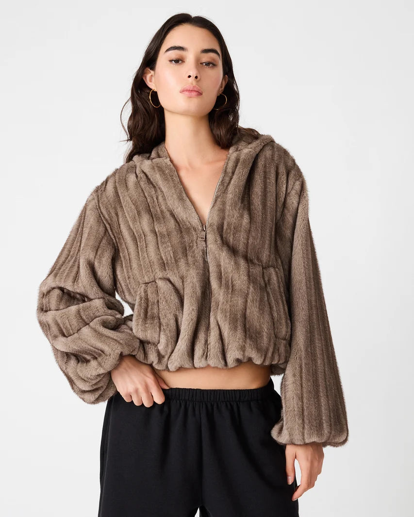 Steve Madden Mavis Jacket in Gray