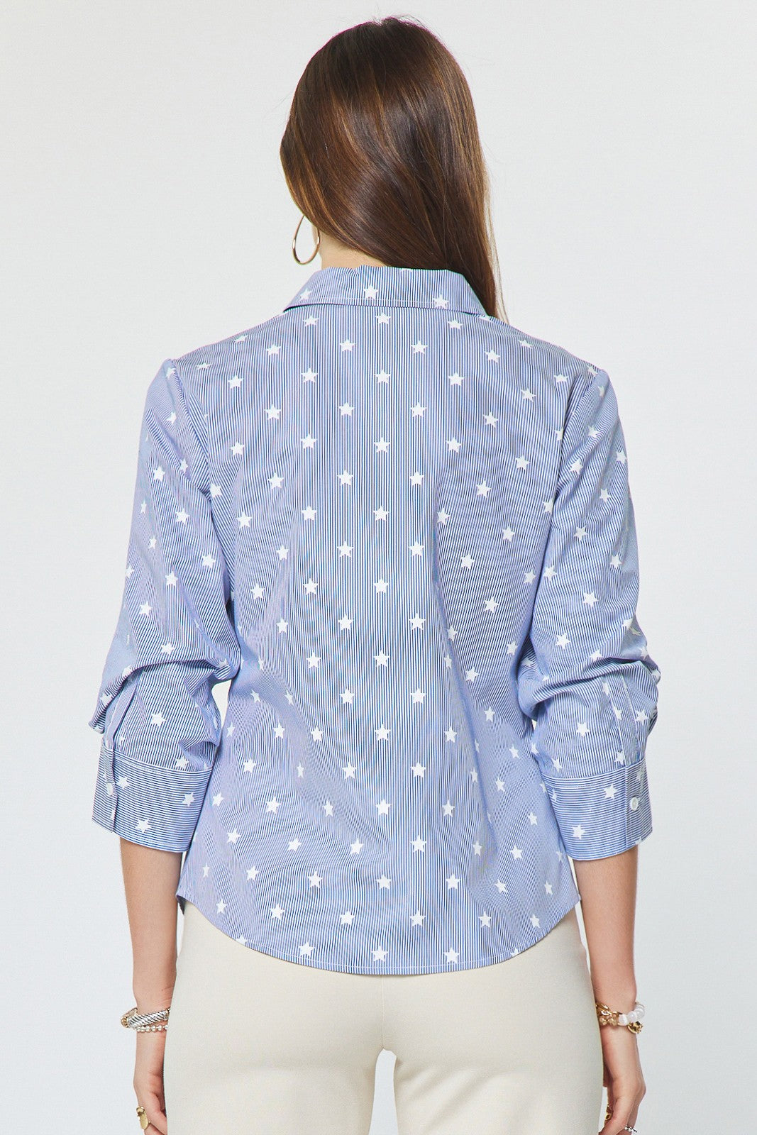 Kelsey Striped Star Blouse