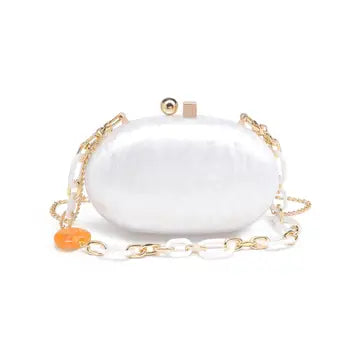 Tamberla Evening Bag in Ivory