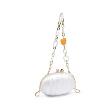 Tamberla Evening Bag in Ivory