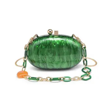 Tamberla Evening Bag in Emerald