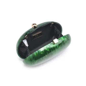 Tamberla Evening Bag in Emerald