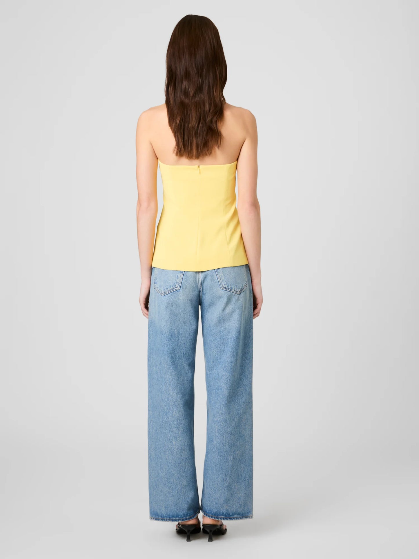 French Connection Harry Suiting Strapless Top
