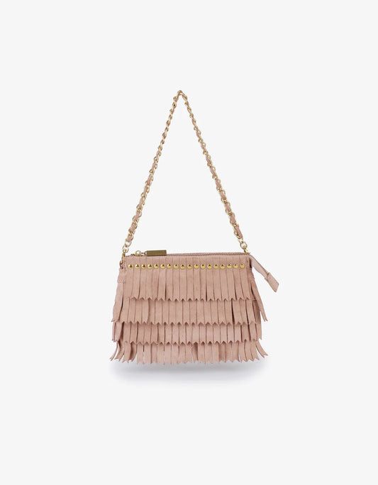 Vassel Fringe Clutch