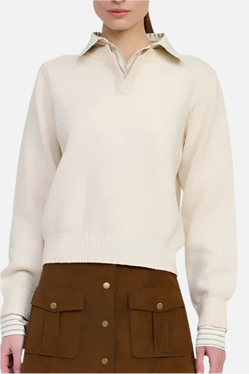 Vera Mixed Media Top