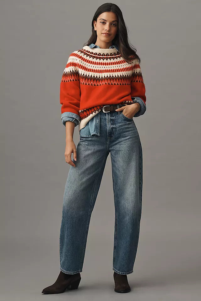 Pistola Wes High Rise Barrel Jeans