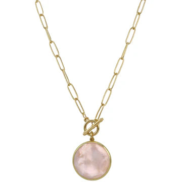 Marcia Moran Willowby Round Pendant Necklace